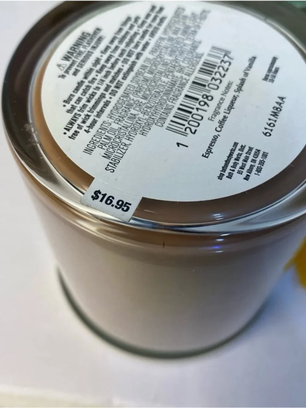 “Espresso Martini” Bath & Body Works New Signature Single Wick candle
